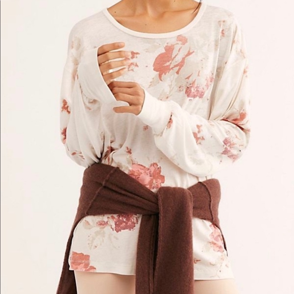 NWOT Free People Arielle shirt